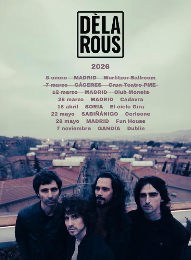 Déla Rous Live Shows 2026